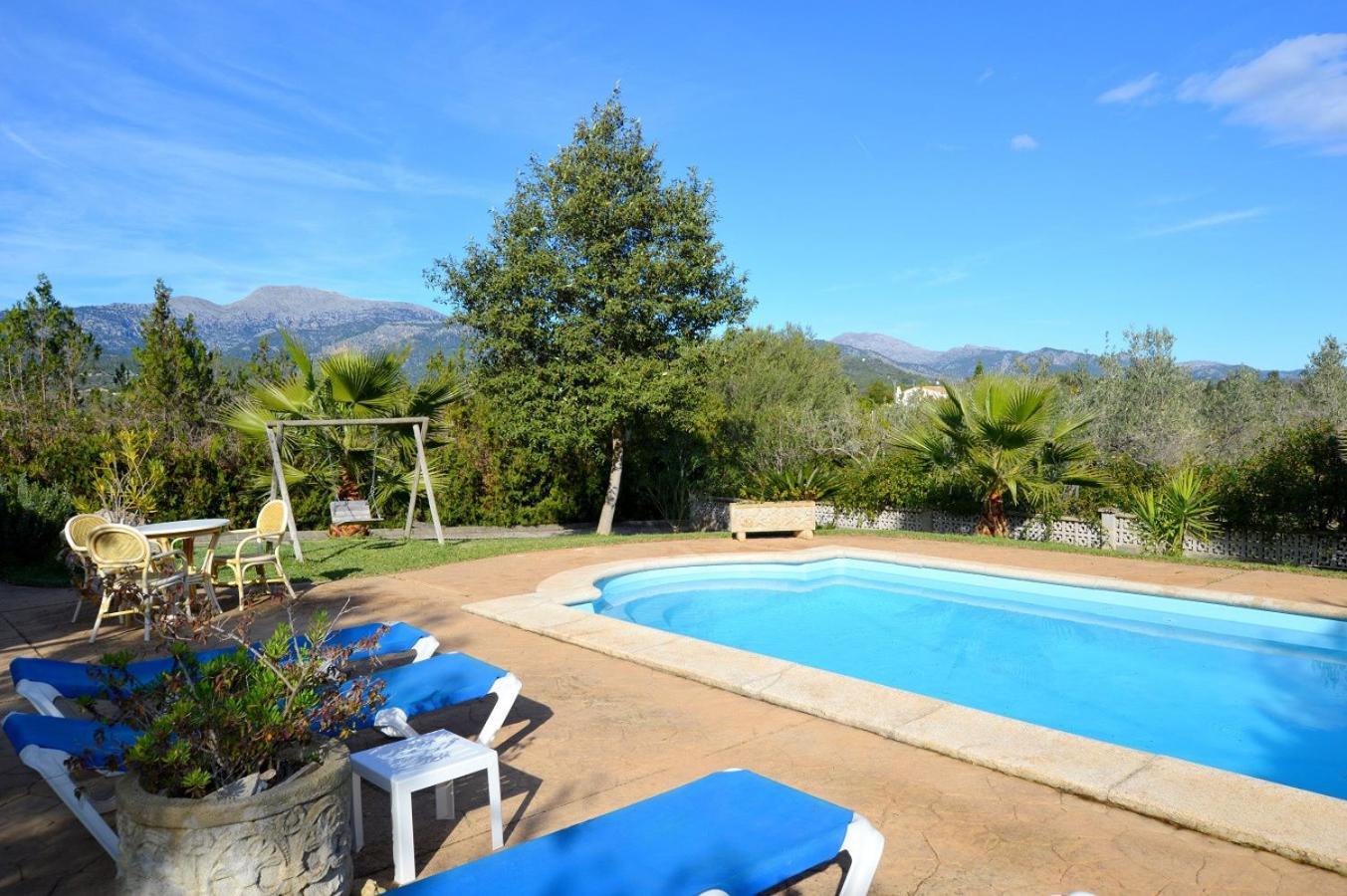 Pensjonat Finca Con Piscina Es Blanquer Zewnętrze zdjęcie