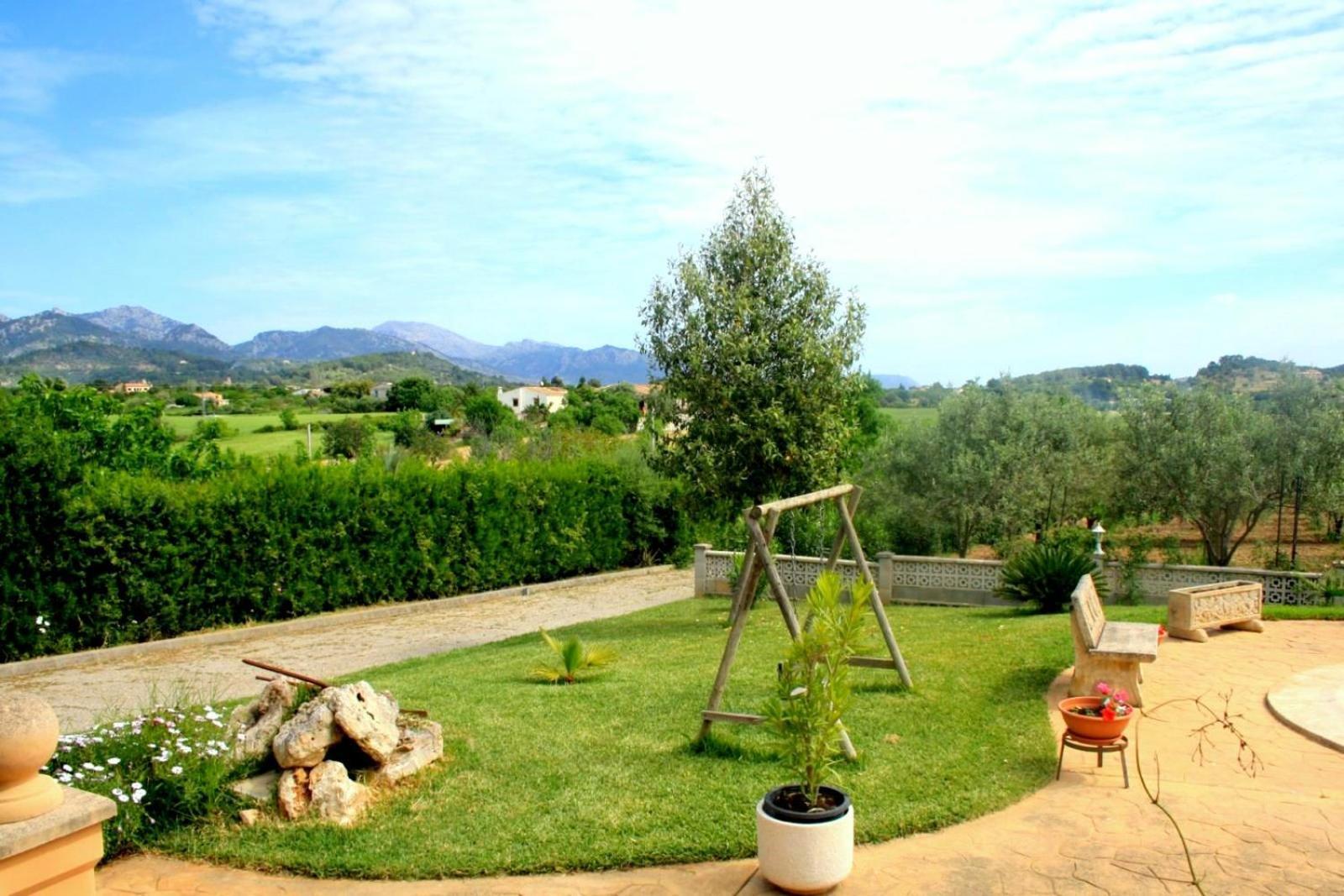 Pensjonat Finca Con Piscina Es Blanquer Zewnętrze zdjęcie
