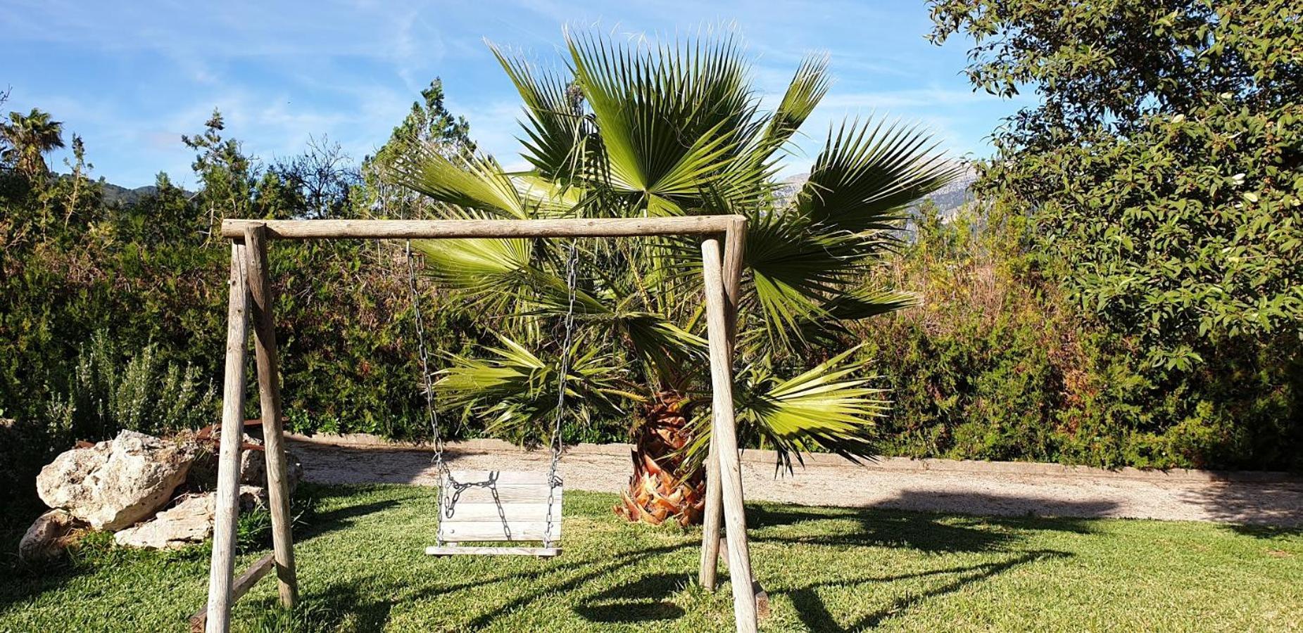 Pensjonat Finca Con Piscina Es Blanquer Zewnętrze zdjęcie